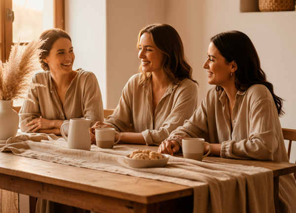 legadoinfinito mujeres tomando cafe horizontal